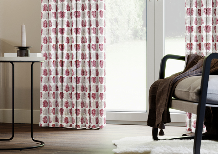 Alfresco, Pomegranate - Made to Measure Curtains - Image 5